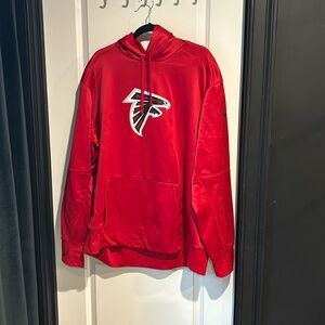 Nike Dri-fit falcons nfl red hoodie 3XL